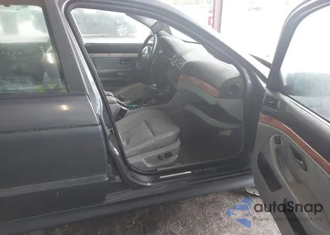 2000 BMW 528Ia из США, поврежденный, VIN WBADM6348YGV00706